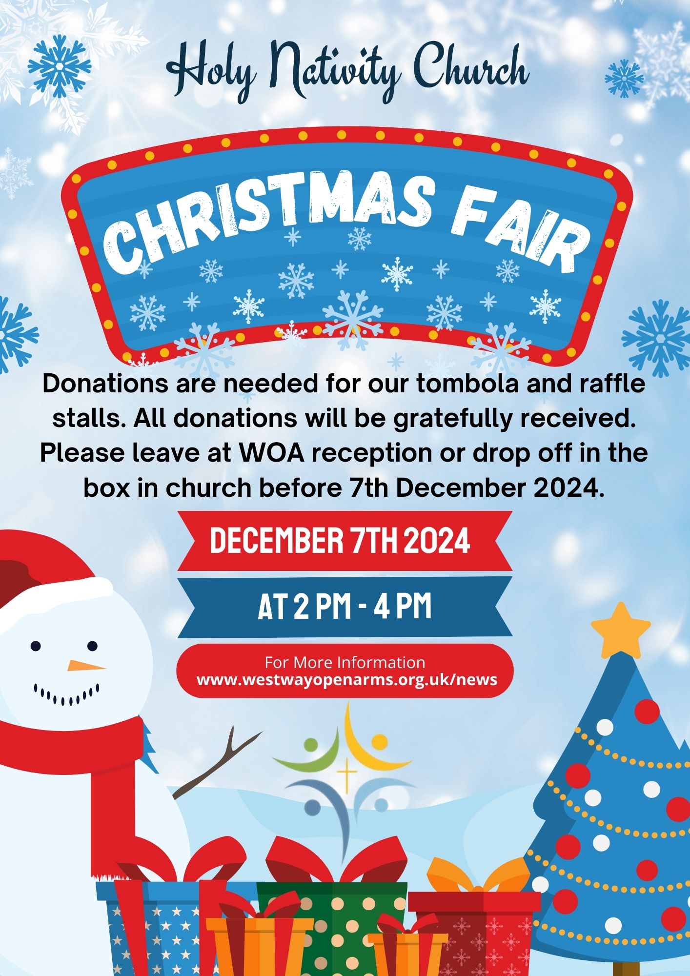 Christmas Fair Donations Appeal